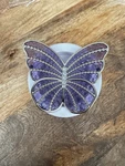 Bath & Body Works Purple Gemstone Butterfly Scentportable Car Visor Clip. Fixed Price $14.40.
