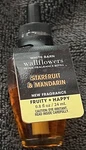 New Bath & Body Works Starfruit Mandarin Wallflower Bulb. Fixed Price $6.97.