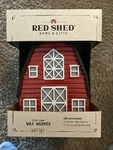 Red Shed Country Metal Barn Scent Wax Warmer + Mulled Cider Melts. Fixed Price $29.99.