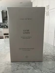 New Aquiesse Luxe Linen Fine Frangrance Oil Reed Diffuser - Large Jumbo 9.5 Oz. Fixed Price $39.95.