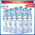 Febreze Air Mist Spray 8.8OZ 6 Ct Linen & Sky Scent Home Bathroom Odor Fighter. Fixed Price $39.99.