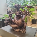 Elegant Expression By Hosley 5 Headed Hydra Dragon Incense Burner Around 8". Fixed Price $20.00.