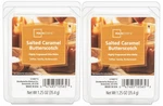 2 Mainstays Salted Caramel Butterscotch Highly Fragranced Scented Wax Cube Melts. Fixed Price $7.35.
