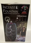 Pinnacle Brands Ceramic Incense Waterfall Fountain Holder & 24 Cones. Fixed Price $12.86.
