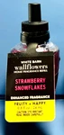 *new* Strawberry Snowflakes Enhanced Wallflower Bulb Bath & Body Works. Fixed Price $13.00.