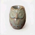 Partylite 2-PIECE Owl Shaped Electric Scentglow Warmer Scented Wax Cube Melting. Fixed Price $49.99.