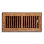 T.a. Industries 4 In. X 10 Oak Floor Diffuser. Fixed Price $12.30.