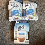 3X Glade Sense & Spray Clean Linen Automatic Freshener 2 Pk Concentrated Refills. Fixed Price $89.99.