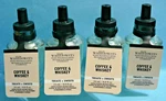 Bath & Body Works Wallflower Refills "coffee Whiskey" X4. Fixed Price $26.89.