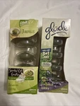 New Glade Scented Oil Candle Refills Lot Set Delicate Petals & Bayberry Spice. Fixed Price $22.99.