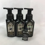 Bath & Body Works Wicked Vanilla Woods Foaming Hand Soap 3PC Black + Wallflowers. Fixed Price $34.99.