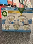 Air Wick Scented Oil Refills, Snuggle Linen, (5X0.67OZ), Freshener. Fixed Price $16.99.