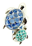Bath & Body Works Nightlight Wallflower Plug Sea Turtles Mom/baby Blue Green Gem. Fixed Price $26.13.