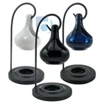 Tear Drop Fragrance Oil Warmer, Porcelain With Metal Stand, Choose Your Color. Fixed Price $11.48.
