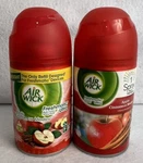 2 Pack Air Wick Apple Cinnamon Medley Automatic Spray Refill Freshmatic 6.17 Oz. Fixed Price $18.99.