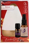 Sparoom Lavender Essential Oil Diffuser Color Changing Usb W/ Bonus Linen Spray. Fixed Price $17.05.