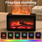 Air Diffuser Aroma Oil Humidifier Fireplace Flame Effect Home Relax Defuser. Fixed Price $14.59.