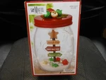 San Miguel Holiday "north Pole" Glass Jar Lighting 4.5X6" Includes 15 Led Lights. Fixed Price $41.95.