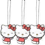 Hello Kitty Auto Air Fresheners: Plasticolor Wiggle Hanging 3 Pack. Fixed Price $22.29.