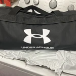 Under Armour Water-repellent Black Gym Bag 31L Osfa W/ Shoe & Mesh Pockets. Fixed Price $26.00.