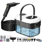2500W Pressurized Steam Cleaner 3-LEVEL Handheld, 15S Heat-up, 47.3OZ Tank. Fixed Price $139.98.
