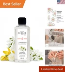 2-IN-1 Fragrance Lampe Berger Refill 500ML Jasmine Aroma For Uplifting Spaces. Fixed Price $41.59.