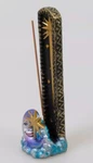 9.5" Moon Star Standing Incense Stick Burner Polystone Holder. Fixed Price $21.95.