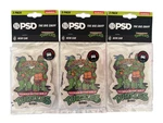 Lot Of 3 Psd Tmnt Ninja Turtles Big Sniff Car Air Freshener New Scent. Fixed Price $19.99.