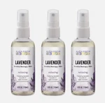 3X Aura Cacia Relaxing Lavender Aromatherapy Mist, 4-OUNCE, Pure Essent. Fixed Price $18.99.