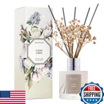 Airkeep Reed Diffuser Set Clean Linen 6.76 Fl Oz Aromatherapy Home Decor Gift. Fixed Price $29.98.