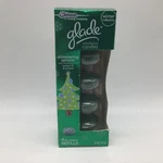 Glade Scented Shimmering Spruce Oil Candles 4 Refills Discontinued. Fixed Price $13.99.