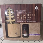 Pursonic Wooden Tree Reed Diffuser Glass Bottle Lavender Scent 10ML Aromatherapy. Fixed Price $19.00.