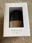 Ultrasonic Essential Oil Diffuser - Threshold Black & Brown 200ML. Fixed Price $12.00.