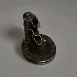 Waterfall Incense Cone Holder, Flora Classique, Black Ceramic Ash. Fixed Price $12.00.