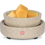 Nawaza Ceramic Wax Melt Warmer Fragrance, 3 IN1 Electric Candle Beige. Fixed Price $20.41.