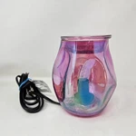 Scentsy Retired Bubbled Ultraviolet Warmer Iridescent Purple 62654. Fixed Price $49.99.