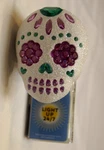 Bath & Body Works Sugar Skull Light Up Wallflower Plug Pink Green Gemstones. Fixed Price $29.00.