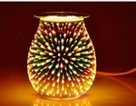 3D Glass Electric Wax Melts Warmer Burner Melter Fragrance Stars View. Fixed Price $24.99.