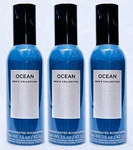 3 Bath & Body Works Ocean For Men Room Spray Perfume Mini 1.5 Oz. Fixed Price $41.84.