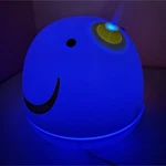 Ultrasonic Aroma Diffuser, Color-changing Lights, Usb, Cute Design, White. Fixed Price $14.99.