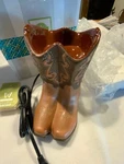 Scentsy Wax Warmer Cowboy Boots 2024 Edition New Opened Box. Fixed Price $68.99.