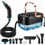 Cleaner, 2500W Portable Handheld Steamer For Cleaning, Large Capacity Tank. Fixed Price $93.03.