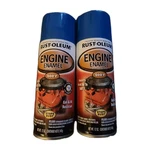 (2 Pack) Rust-oleum Engine Enamel, Ford Blue, 12 Oz, Spray 248945. Fixed Price $38.95.