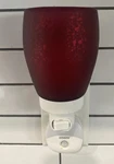 Scentsy Cranberry Glass Wax Warmer Open Box. Fixed Price $17.49.