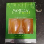 Bath & Body Works Vanilla Bean Noel Wallflower Refills New 2 Bulbs. Fixed Price $16.99.