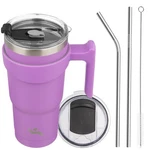 Konokyo 20 Oz Tumbler With Handle Straw Lid, Ounces, Lavender. Fixed Price $26.05.