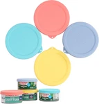 4PCS 4-INCH Silicone Tuna Can Lids For 12OZ Bumble Bee Chicken Of The Sea St. Fixed Price $19.99.