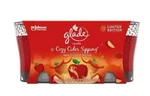 Glade Glass Jar Candle, Cozy Cider Sipping, Pack Of 2, 3.4 Oz. Each. Fixed Price $18.95.