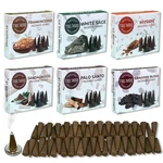 Woody Incense Variety Pack - 60 Cones, Scents: Sage, Palo Santo, Sand.... Fixed Price $19.04.