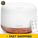 Asakuki 500ML Essential Oil Diffuser With Remote Control - Yellow. Fixed Price $72.99.